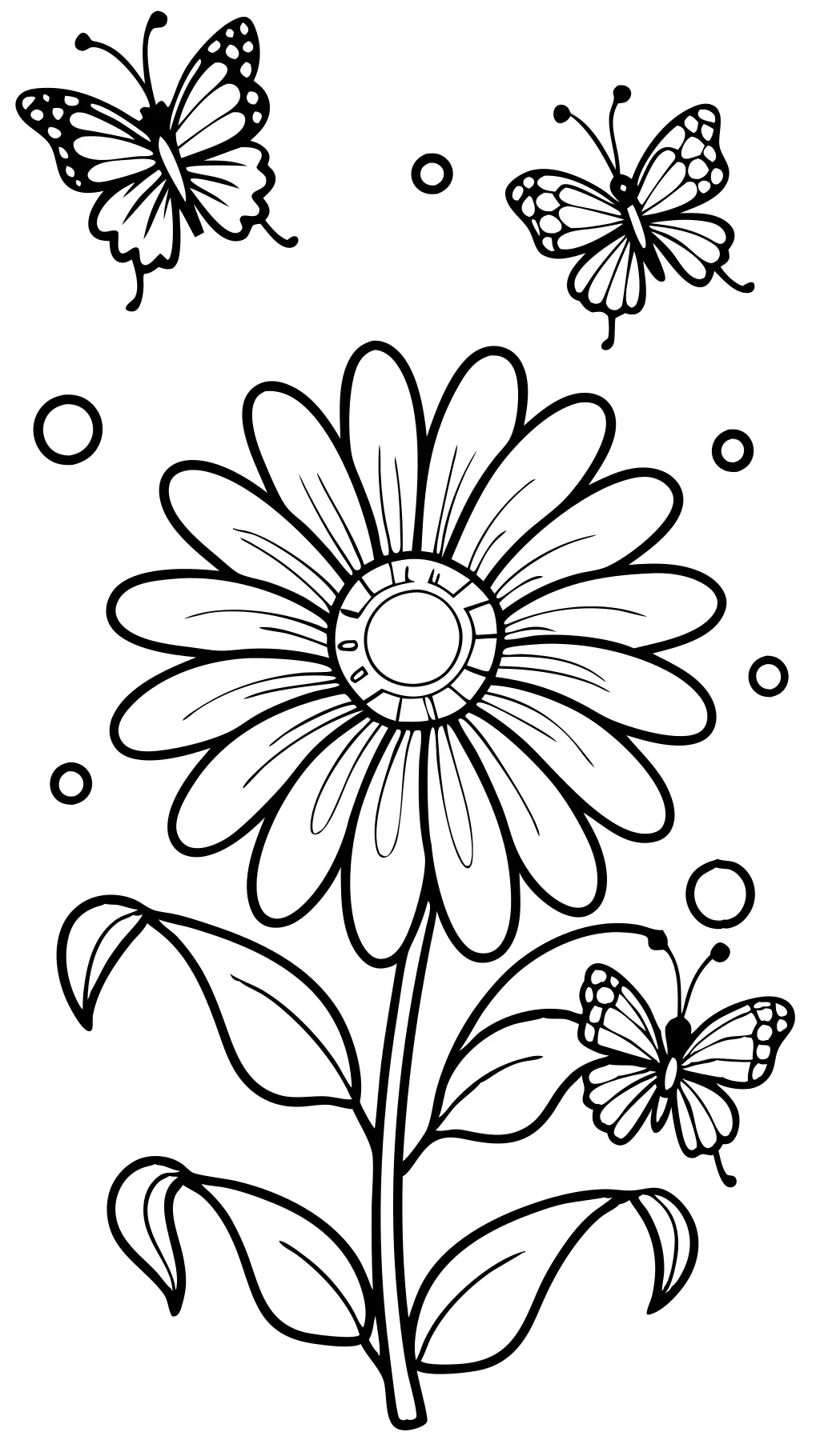 coloring pages daisy